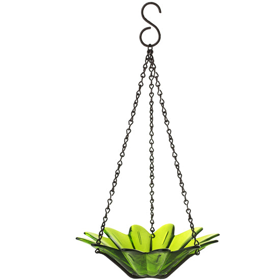 Bird Feeder - Hanging Petite Glass Daisy Feeder - 8in
