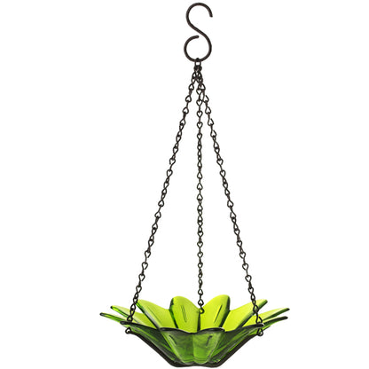 Bird Feeder - Hanging Petite Glass Daisy Feeder - 8in