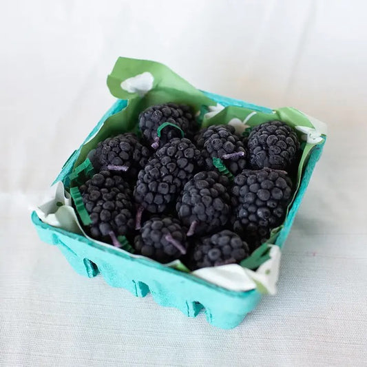 Happy Organics Beeswax Birthday Candles - Berries 10-Count