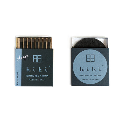 Hibi Incense Matches - 8-pack