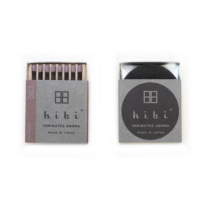 Hibi Incense Matches - 8-pack