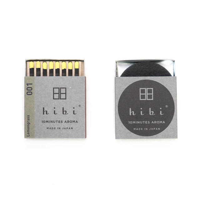 Hibi Incense Matches - 8-pack