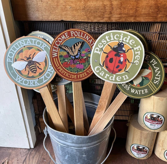 Victory Garden of Tomorrow Garden Sign with Wooden Stake