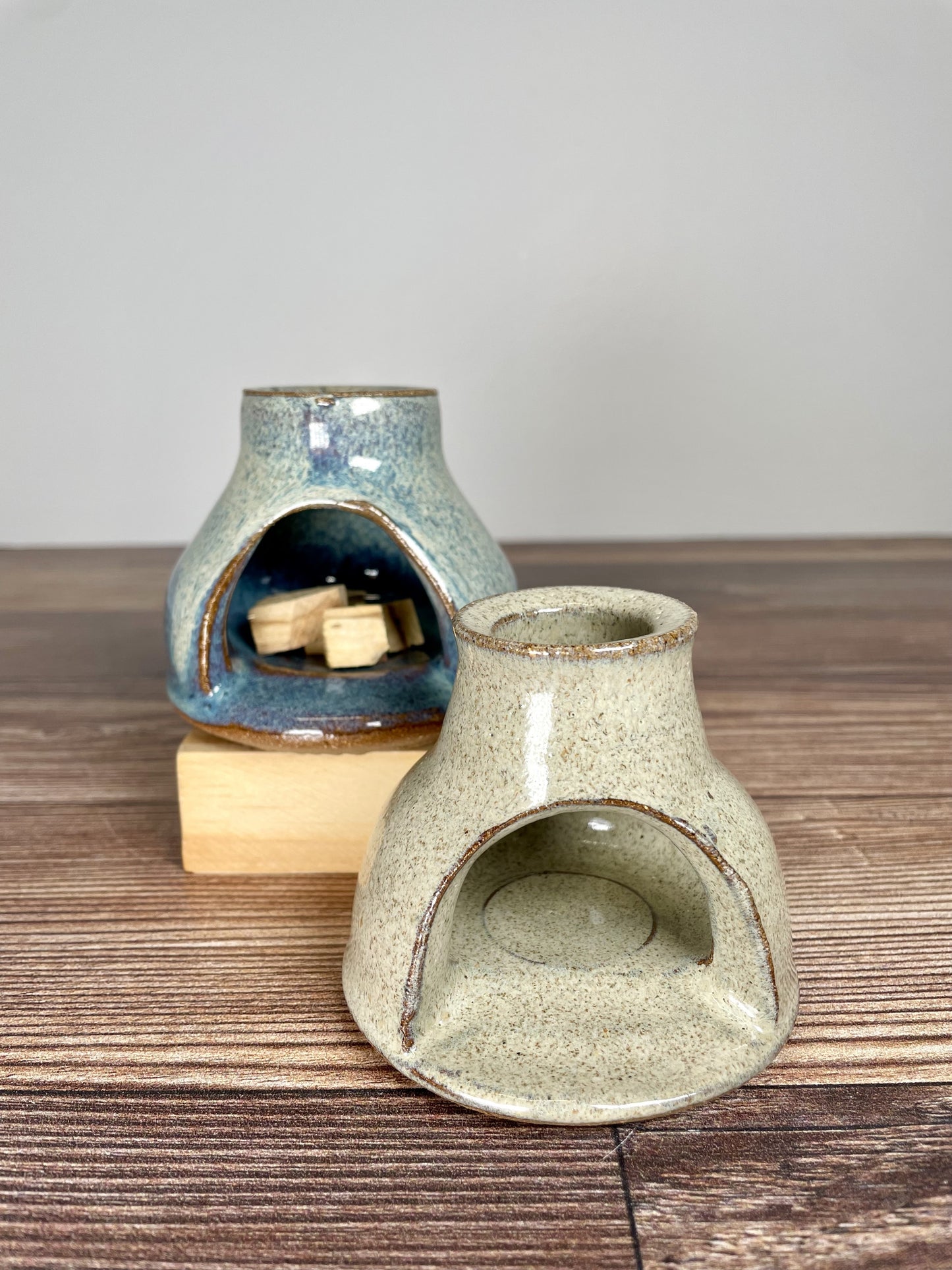 Ceramic Palo Santo Incense Burner & Incense Sachets