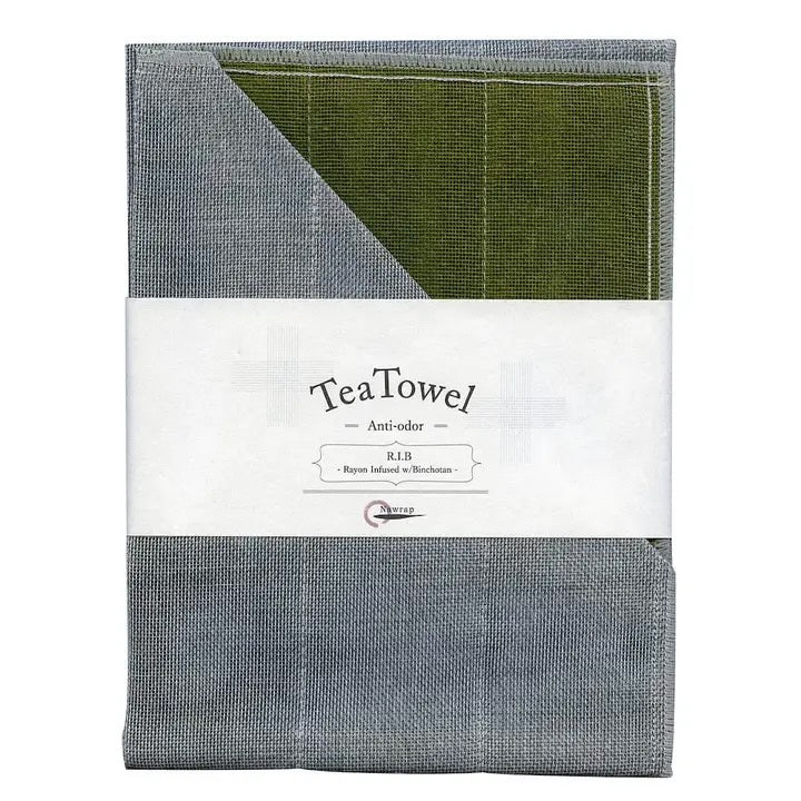 IPPINKA Nawrap Tea Towel w Binchotan Charcoal