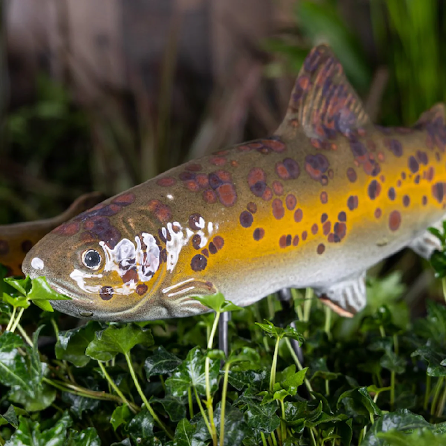 Ceramic Fish Garden Statues