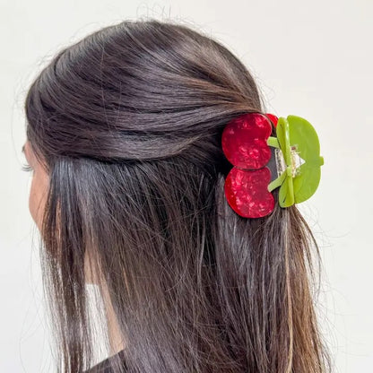 Large Hair Clips - Fruits & Vegetables