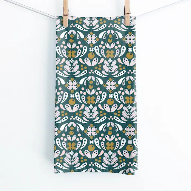 Juniper Blue Tea Towels