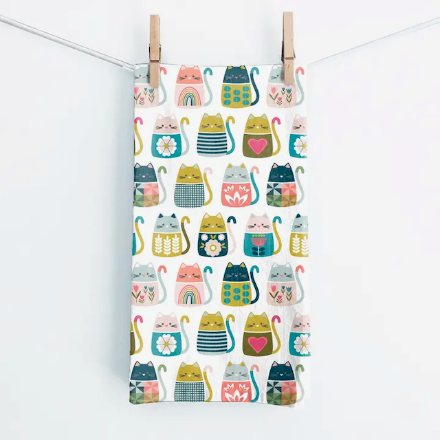 Juniper Blue Tea Towels