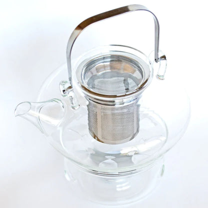 Glass Tea Pot w/ Warmer