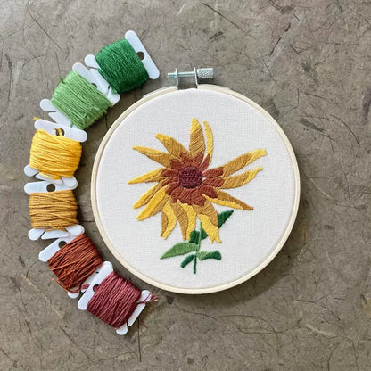 Kate Wyatt Fine Art - DIY Embroidery Kit - 5 inch