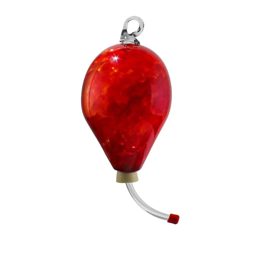 Lake Superior Art Glass Hummingbird Feeder - Standard Size - Blown Glass