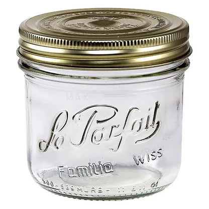 Mason Jar - Le Parfait with Screw Top Lids