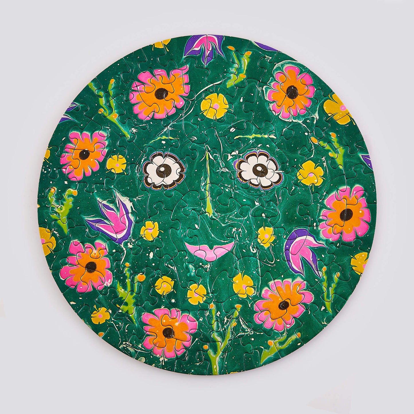 Le Puzz Puzzles - Flower Friend Mini Puzzle - 81 Pieces