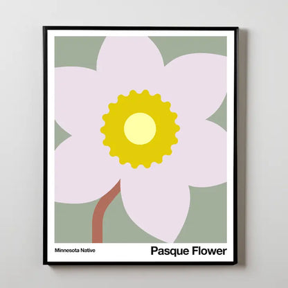 Minimalist Art Prints - Minnesota Plants