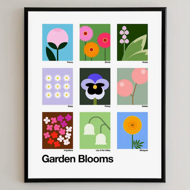 Minimalist Art Prints - Minnesota Plants