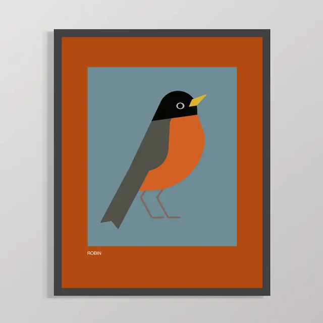 Minimalist Art Prints - Birds