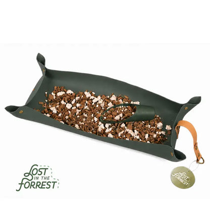 Leather Houseplant Repotting Mat - 12x24in