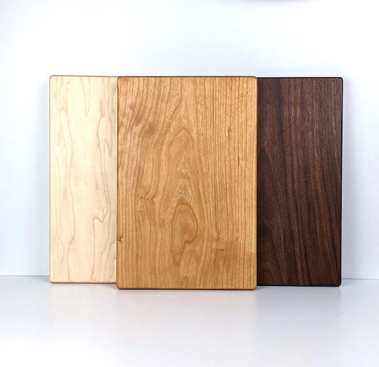 Handmade Rectangle Wooden Charcuterie Board - 11in x 7.5in