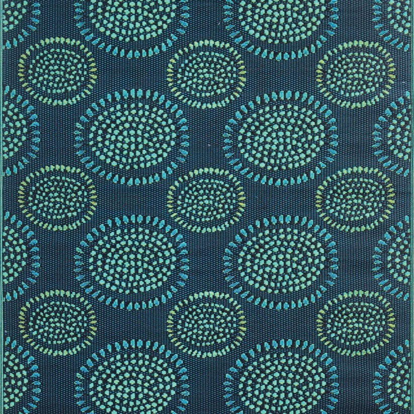 Mad Mats - Molly - Black & Aqua