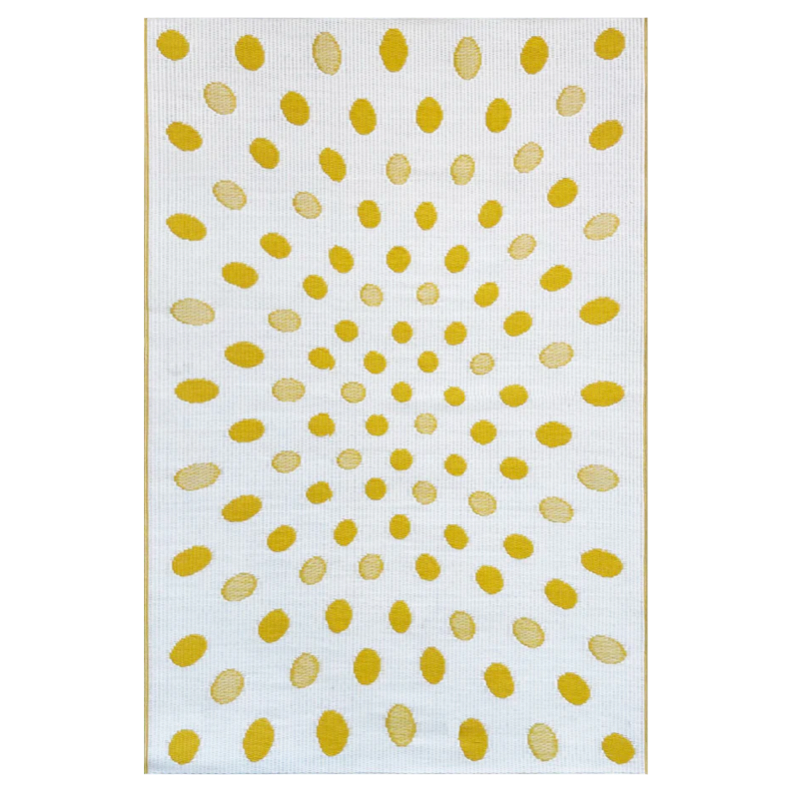 Mad Mats - Crazy Dots - Yellow & White