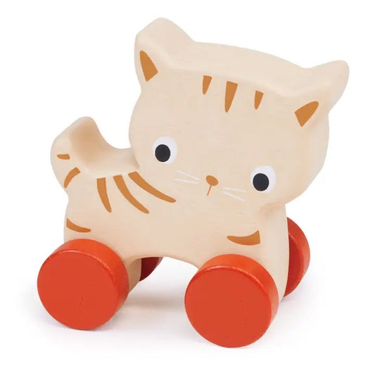 Wooden Kids Toys - Wheeled Animals