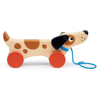 Wooden Kids Toys - Wheeled Animals