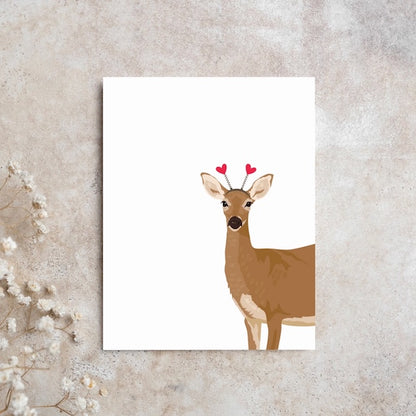 Forest Friends Greeting Cards - Valentine's Day