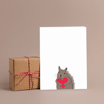 Forest Friends Greeting Cards - Valentine's Day