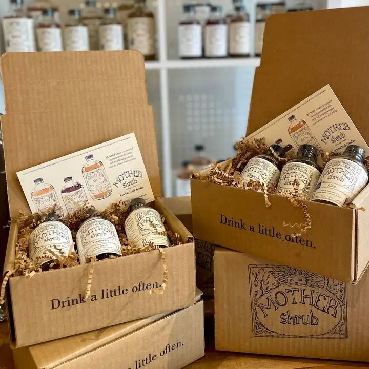 MOTHER Shrub Non-Alcoholic Drinking Vinegar Trio - Gift Set