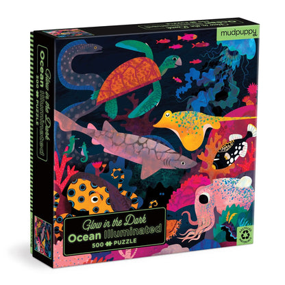 Ocean Illuminated Glow in the Dark Puzzle - 500 Pieces