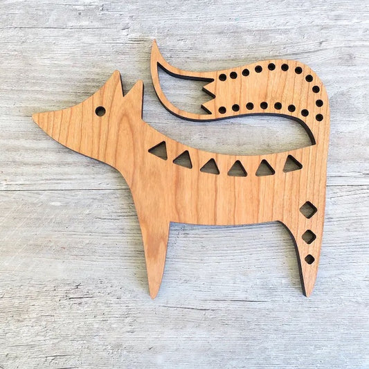 Wooden Scandinavian Woodland Animals
