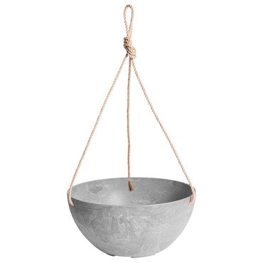 Hanging Pot - Artstone Napa Hanging Bowl - 10in