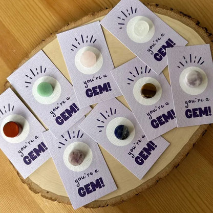 Mini Crystal Greeting Cards