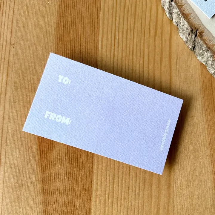 Mini Crystal Greeting Cards