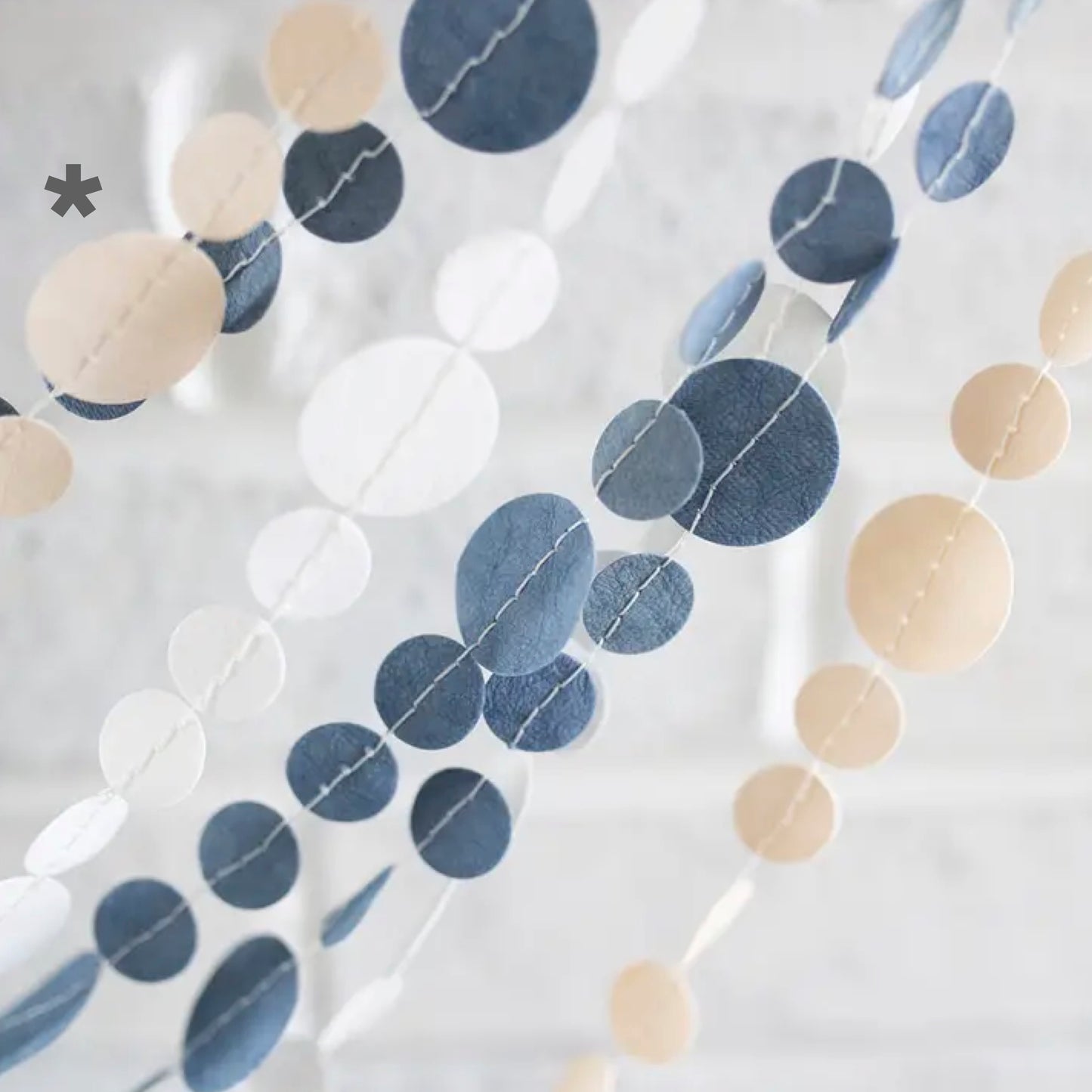 Washable Paper Garlands