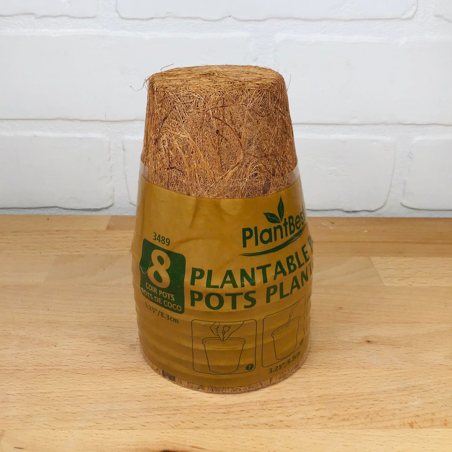 Round Coir Pots - Various Sizes