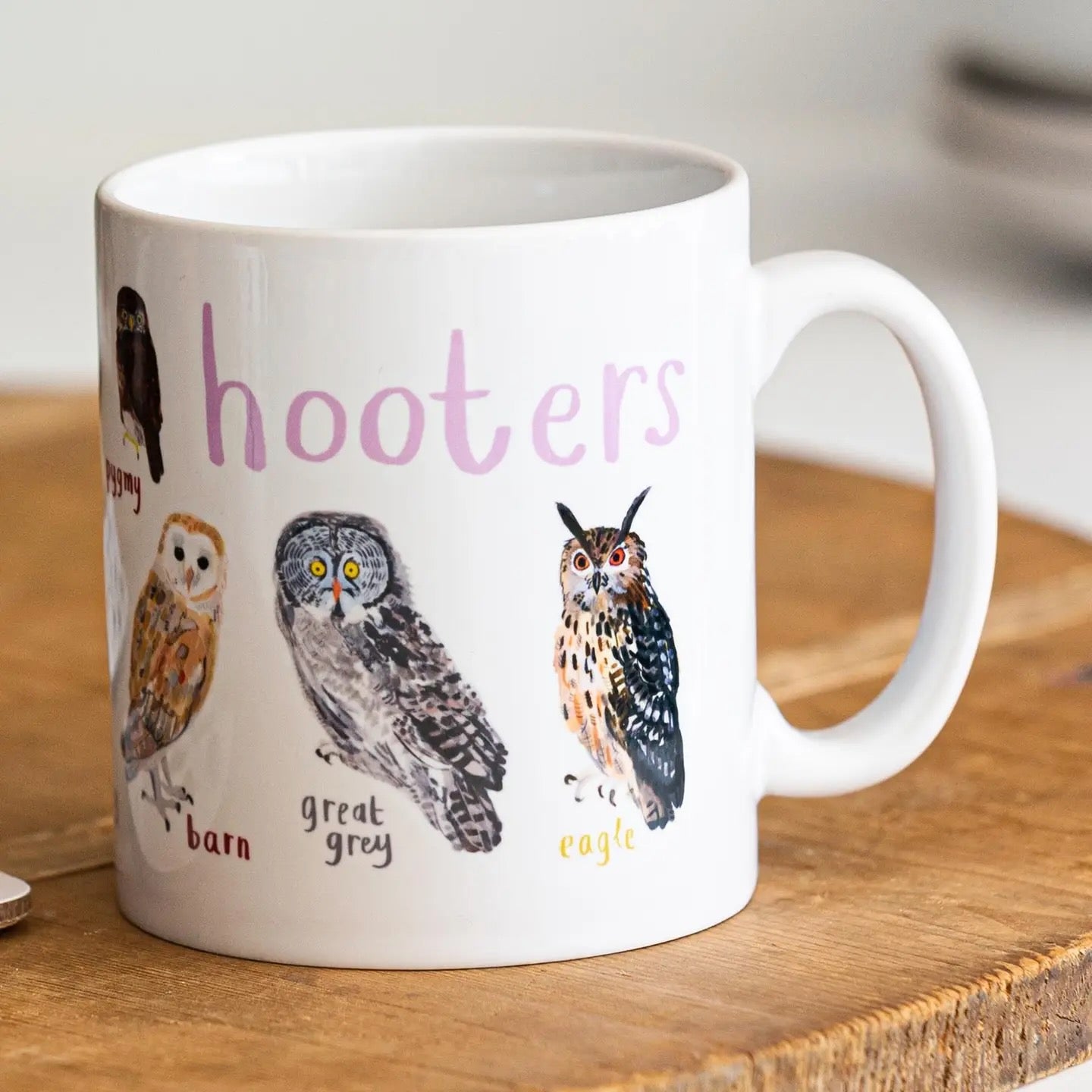 Ceramic Bird Pun Mugs