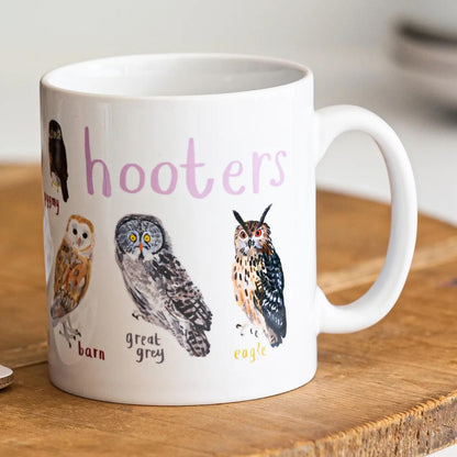 Ceramic Bird Pun Mugs