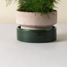 Bergs Potter - Saucer - Hoff Glazed - Emerald