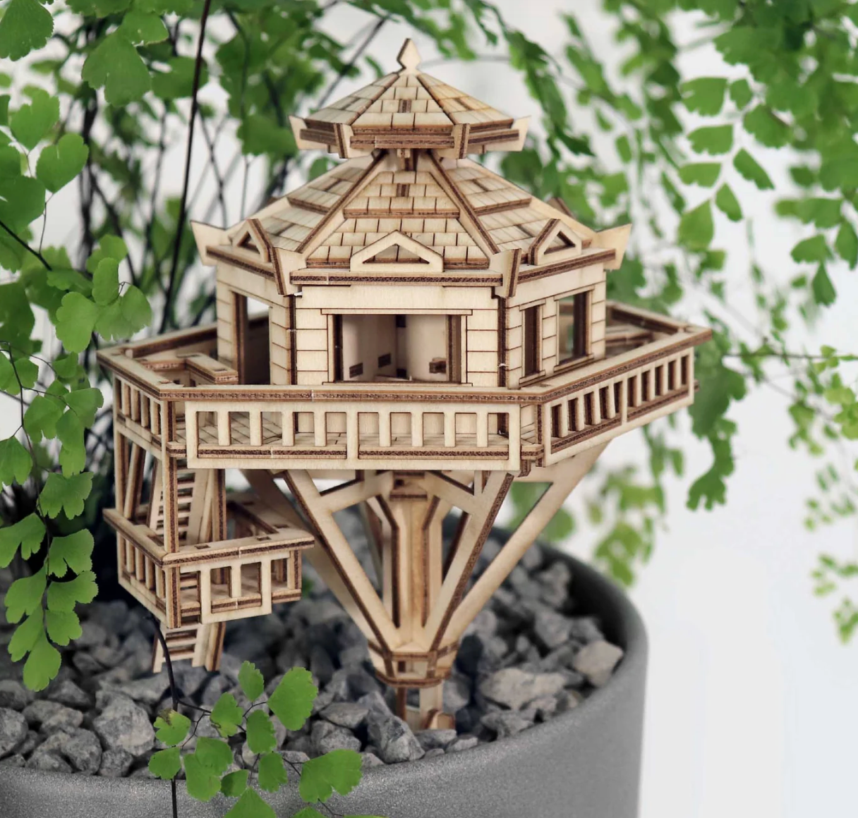 Tiny Treehouses - Houseplant Buildings