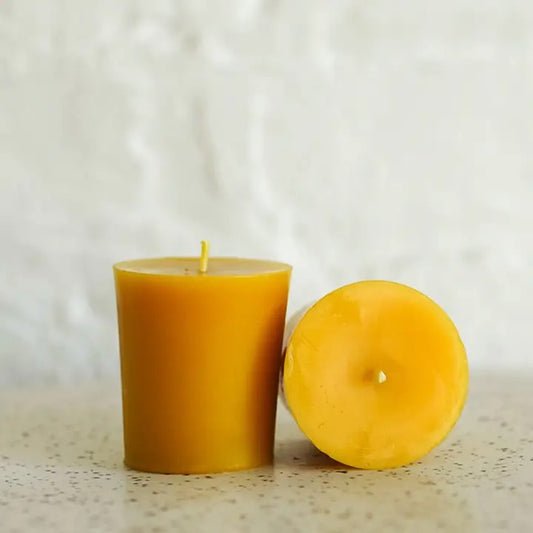 Slow Burn Beeswax Candles - Votives