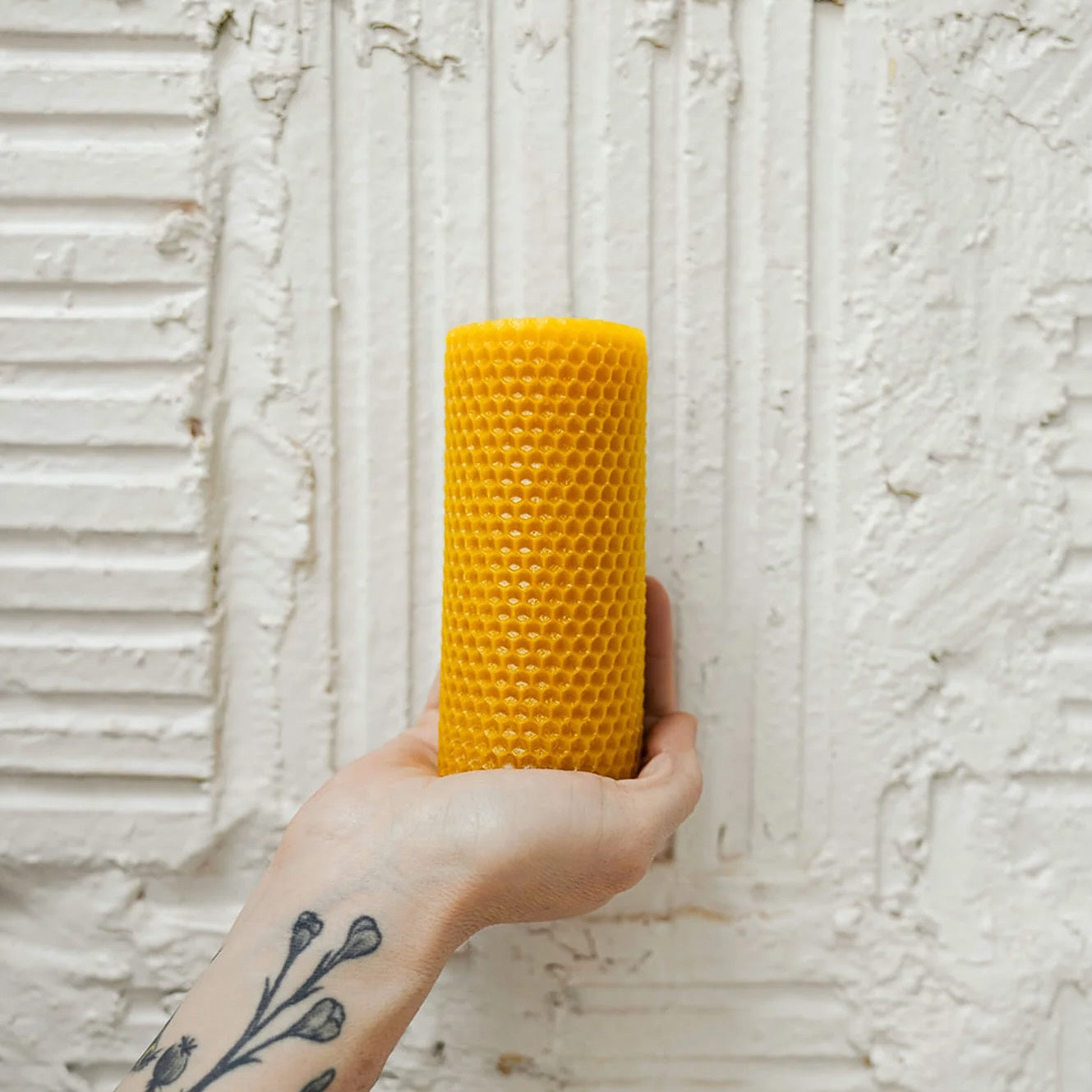 low Burn Beeswax Candles - Winnie Pillar