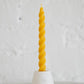 Slow Burn Beeswax Candles - 7in Tapers (Pair)