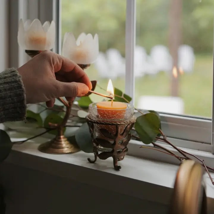 Slow Burn Beeswax Candles - Votives