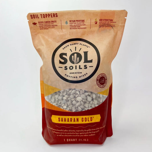 Decorative Soil Topper - Saharan Gold - 1QT