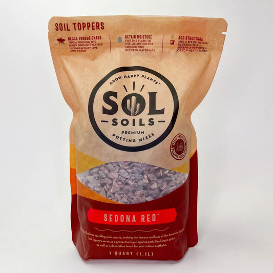 Decorative Soil Topper - Sedona Red - 1QT