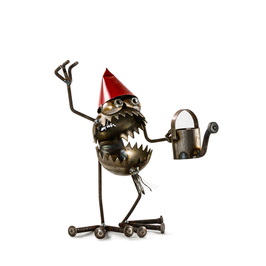 Sugarpost Gnome-be-Gone with Watering Can - Medium