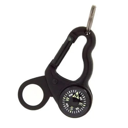 Magnicomp - Compass & Magnifier Carabiner Keychain