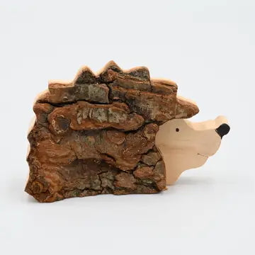 Bark Animal Figurines